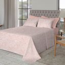 Ver imagem 4 de Jogo de Cama King Size Algodão 130 Fios 4 Peças Estampado