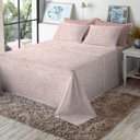 Ver imagem 2 de Jogo de Cama King Size Algodão 130 Fios 4 Peças Estampado