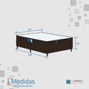 Ver imagem 2 de Colchao Guarda Costas D33 28cm x 1,88m x 1,38m Lbc Cfr