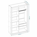Ver imagem 3 de Closet Modulado 8 Gavetas 15 Prateleiras Branco Amoudi Móveis Branco