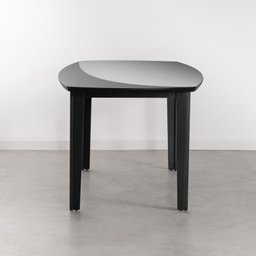 Conjunto Mesa de Jantar Tampo Vidro e MDF 1,80m e 6 Cadeiras Tiê CabeCasa MadeiraOriginals - 8