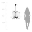 Ver imagem 7 de Pendente Isis Preto Led 80w Zr117-bk Starlux St2674