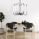 Ver imagem 3 de Pendente Isis Preto Led 80w Zr117-bk Starlux St2674