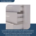 Ver imagem 4 de Cômoda para Quarto 5 Gavetas Elegance Branco