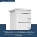 Ver imagem 6 de Cômoda para Quarto 5 Gavetas Elegance Branco