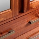 Ver imagem 7 de Guarda Roupa Solteiro com Espelho e Pés 4 Portas 3 Gavetas Paris