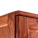 Ver imagem 6 de Guarda Roupa Solteiro com Espelho e Pés 4 Portas 3 Gavetas Paris