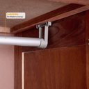 Ver mais imagens de Guarda Roupa Solteiro com Espelho e Pés 8 Portas 3 Gavetas Paris Lanes Móveis Marrom/Mogano