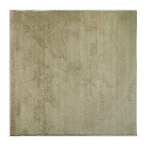 Tapete Sala Escritório Quadrado 1,50m X 1,50m Antiderrapante:Areia