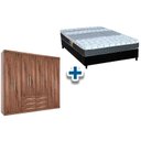 Ver imagem 1 de Cama Box Casal + Colchão Class Castor + Guarda Roupa Master 8.6 Demolição
