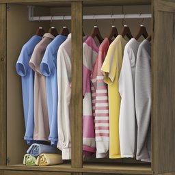 Guarda Roupa Solteiro com Espelho e Pés 8 Portas 3 Gavetas Paris Lanes Móveis - 6