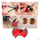 Ver imagem 3 de Kit Broca Forstner 35mm Dobradiça com Limitador e Gabarito