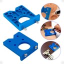 Ver imagem 2 de Kit Broca Forstner 35mm Dobradiça com Limitador e Gabarito