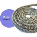 Ver imagem 2 de Corda / Gaxeta Fibra-cerâmica / Isolamento Térmico / Alta Flexibilidade / 1 M X Ø12 Mm