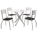 Ver imagem 1 de Mesa Cozinha Volga 90 + 4 Cad Portugal Cromado Kappesberg