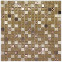 Ver imagem 1 de Pastilha de Vidro Cristal Bronze 30x30cm para Banheiro