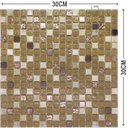 Ver imagem 6 de Pastilha de Vidro Cristal Bronze 30x30cm para Banheiro