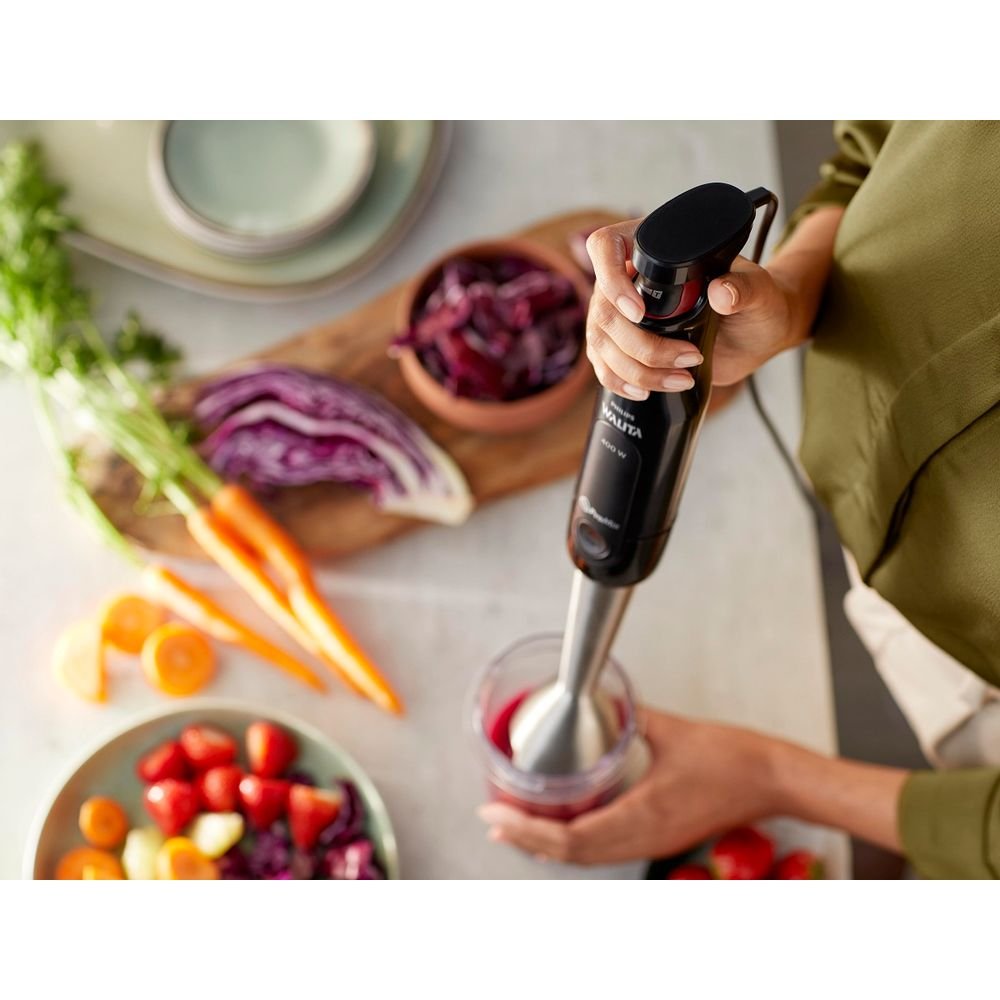 Mixer Black Silver Pro 400W Philips Walita 220v MadeiraMadeira