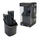 Ver imagem 1 de Conjunto Talheres Capri 25 Peças - Preto