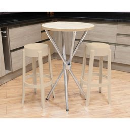 Conjunto 2 Banquetas em Polipropileno Shine Plus - 3