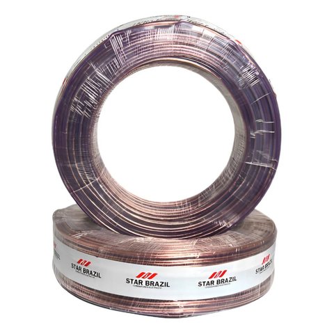 Fio Polarizado Cristal 2x2,50mm - Rolo 100m Qualidade Segura