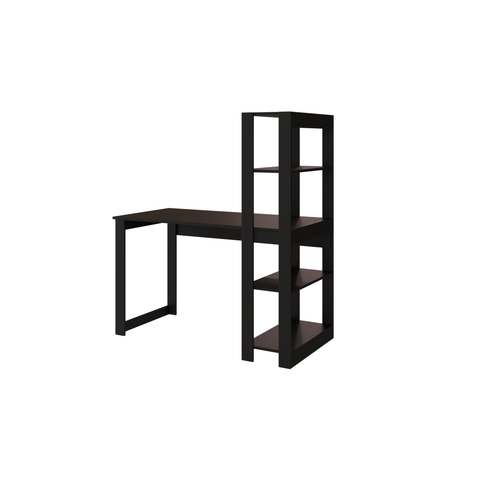 Escrivaninha com Estante Many:preto