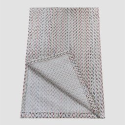 Tapete Passadeira Cozinha 1,30m x 45cm Antiderrapante Tear Artesanal Algodão Rústico Decoração Corre - 4