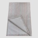 Ver imagem 4 de Tapete Passadeira Cozinha 1,30m x 45cm Antiderrapante Tear Artesanal Algodão Rústico Decoração Corre