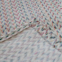 Ver imagem 3 de Tapete Passadeira Cozinha 1,30m x 45cm Antiderrapante Tear Artesanal Algodão Rústico Decoração Corre