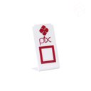 Ver imagem 2 de Expositor Qr Code Pix - Branco com Vermelho