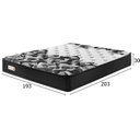 Ver imagem 6 de Colchão Super King Forza 193x203x30 Ecoflex Preto/Branco