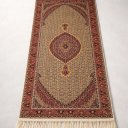 Ver imagem 4 de Tapete Passadeira Oriental Mahi Bege 200x80 cm Tipo Persa