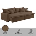 Ver imagem 7 de Sofá Montreal Veludo 02 Módulos 80cm B25cm Meu Sofá Online