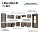 Ver imagem 4 de Armário de Cozinha Completa de Canto 549 cm Rustic/Cinza Vik Madesa 01