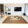 Tapete Carpete Sala Quarto 2,00x2,50 Paquet Tacos Marrom - 3