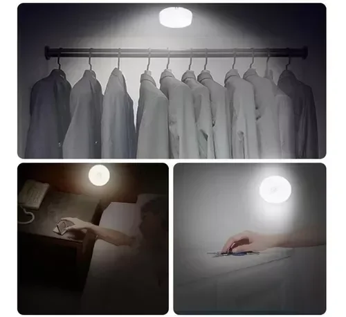 Ver imagem 4 de Lâmpada Inteligente sem Fio Sensor de Deteção de Movimetno Xsd Usb Ywg Branco