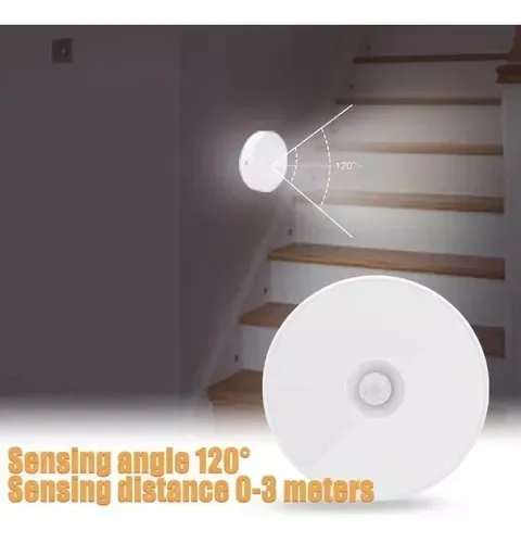 Ver imagem 2 de Lâmpada Inteligente sem Fio Sensor de Deteção de Movimetno Xsd Usb Ywg Branco