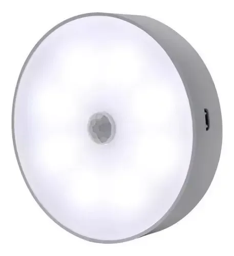 Ver imagem 1 de Lâmpada Inteligente sem Fio Sensor de Deteção de Movimetno Xsd Usb Ywg Branco