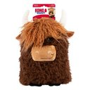 Ver imagem 1 de Pelúcia Grande Kong Comfort Jumbo Highland Cow Vaca com Franja com Apito para Cães