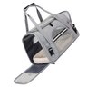Bolsa De Transporte Para Pets Cachorro Cão e Gatos Cor Cinza - 6