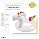 Ver imagem 3 de Boia Inflavel Circular Unicornio Colorful 56cm