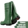 Bota Galocha Baspan Superleve Térmica Impermeável Cano Longo Verde - 1