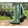 Bota Galocha Baspan Superleve Térmica Impermeável Cano Longo Verde - 5