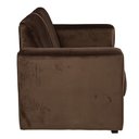 Ver imagem 2 de Sofá 2 Lugares 1,60m de Veludo Design Minimalista Moderno para Sala de Estar Pequena e Apartamento