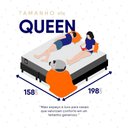 Ver imagem 6 de Conjunto Box Preto Durban Cinza Espuma D28 Queen 158x198x57 - King House