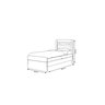 Cama Solteiro com Bau Framar Larissa Laqueada Mdf/mdp:malbec - 3