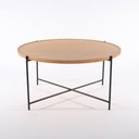 Ver imagem 1 de Mesa de Centro Gold 80 cm x 40 cm Tauari - Preto