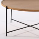 Ver imagem 5 de Mesa de Centro Gold 80 cm x 40 cm Tauari - Preto