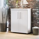 Ver imagem 1 de Armário Multiuso Escritório 2 Portas 2 Prateleiras Advantage