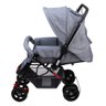 Carrinho de bebê Rover com alça reversível - Cinza - 1